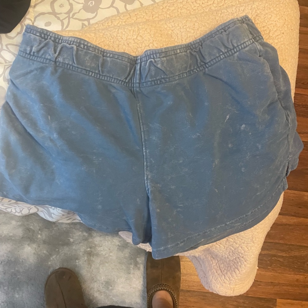 Avia Blue Athletic Shorts Lightweight Elastic Waist